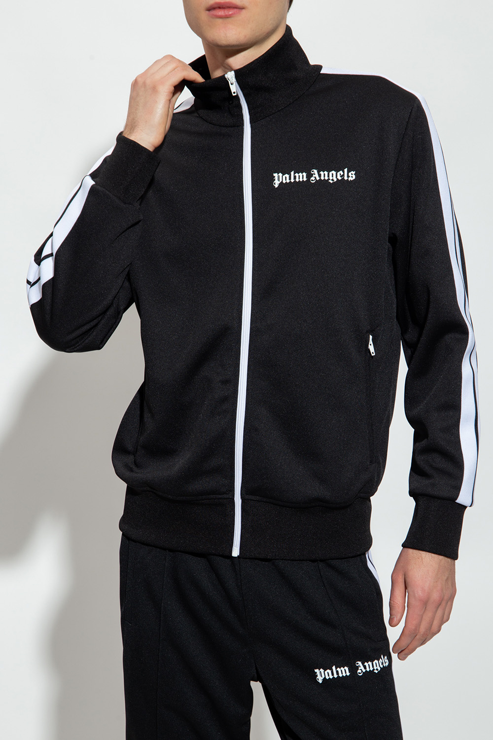 palm angels tracksuit black